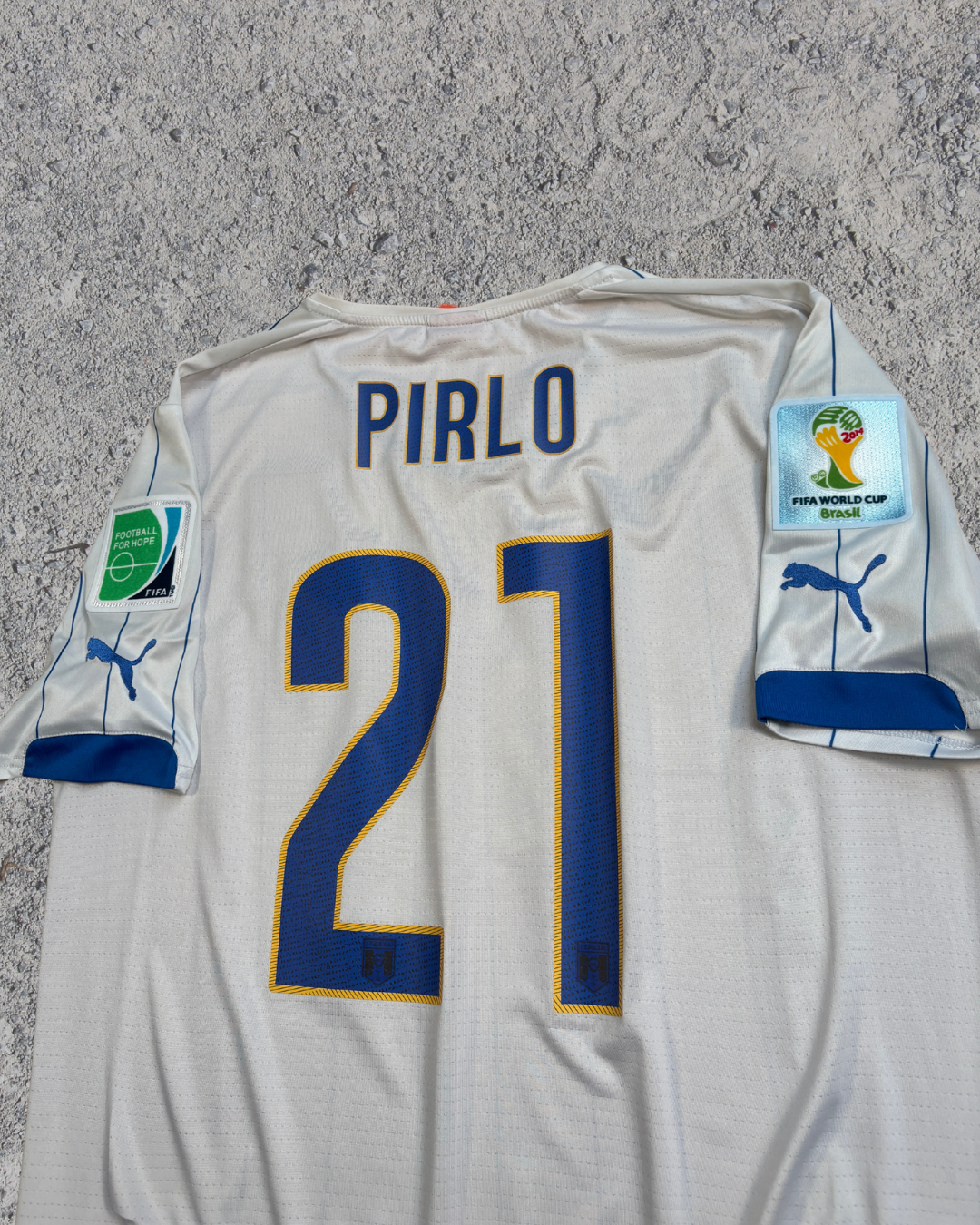 Italien Trikot Auswärts Pirlo (L) 