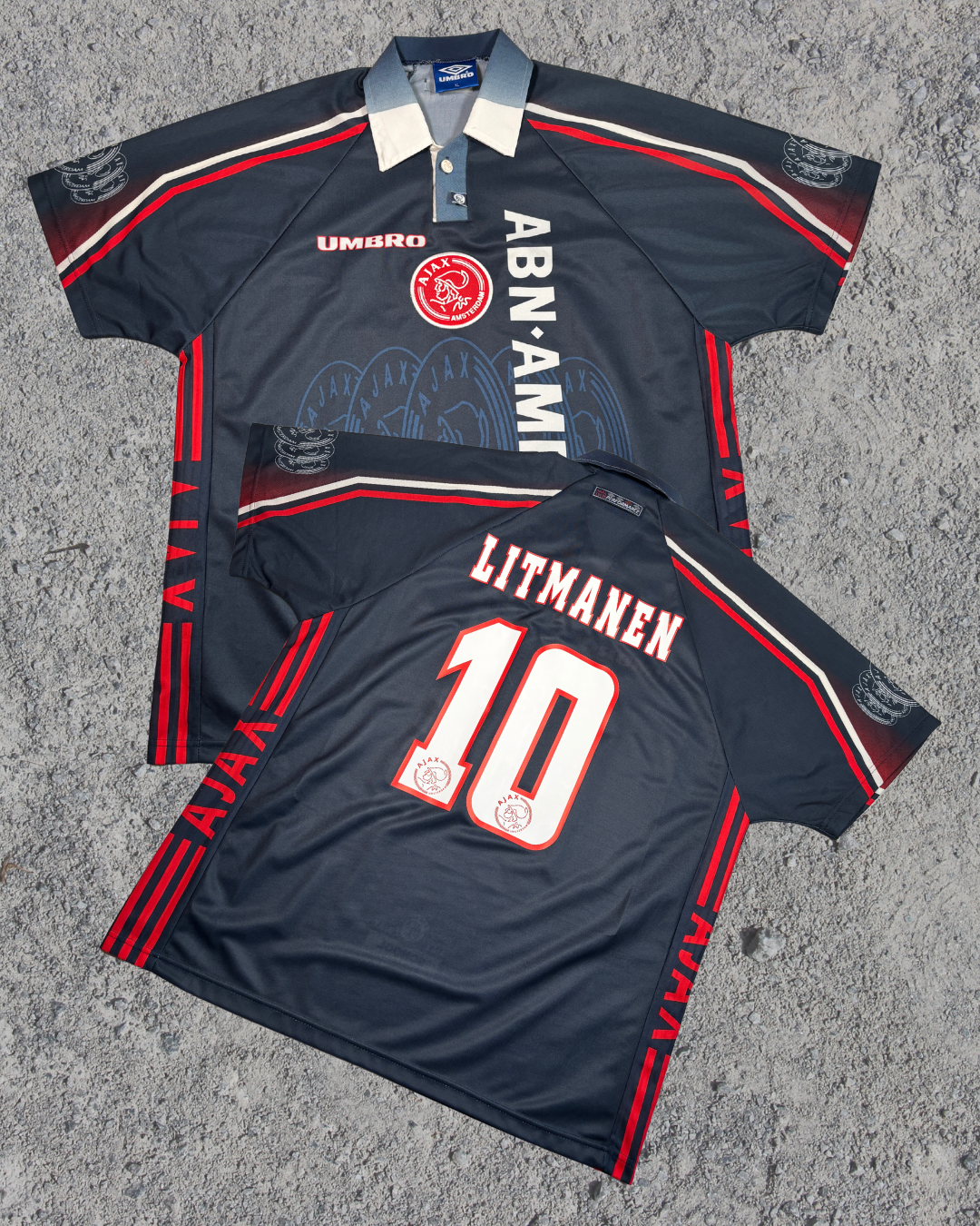 Ajax Amsterdam Trikot Auswärts Litmanen (XL) 