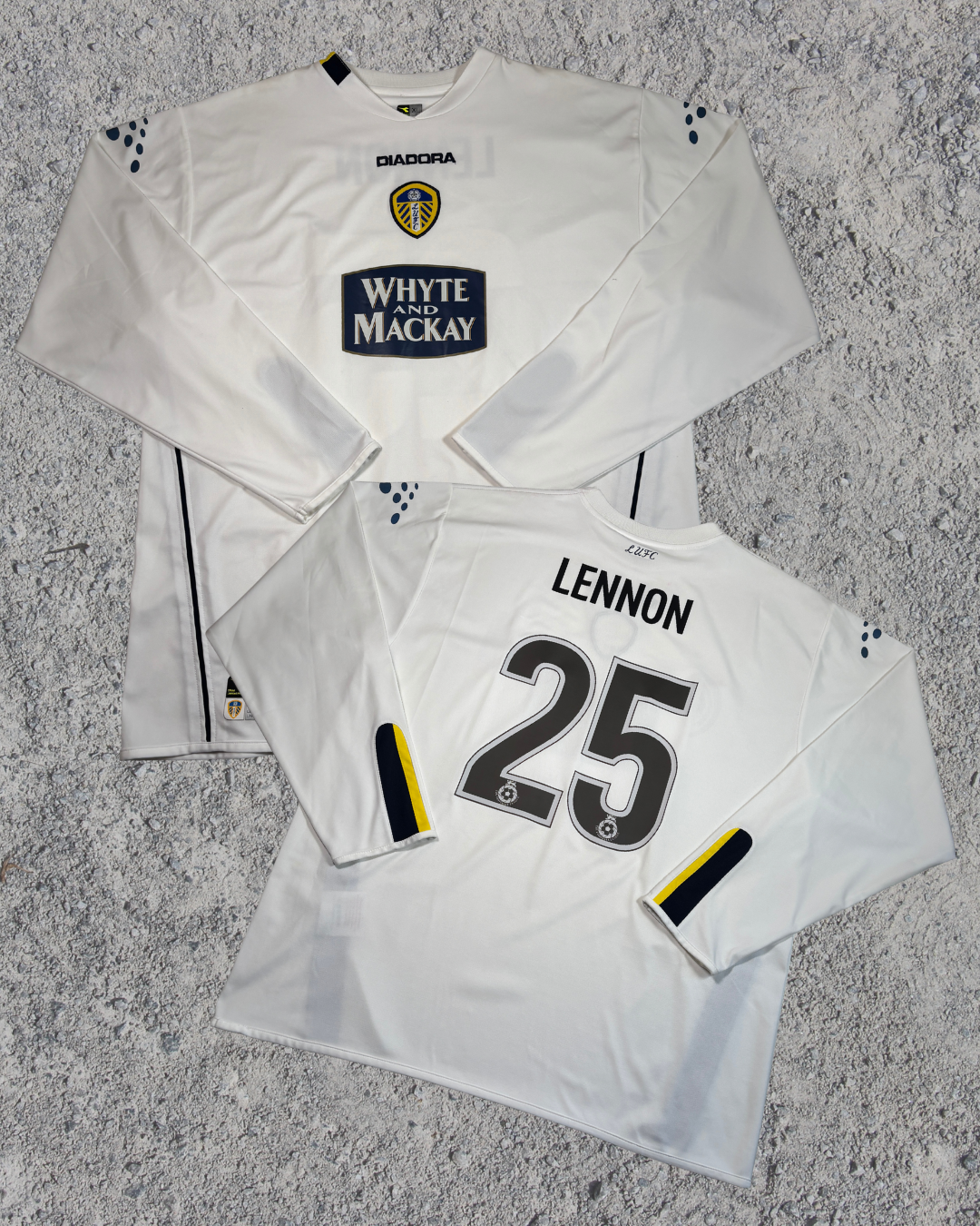 Leeds united Trikot Langarm Lennon (XL) 