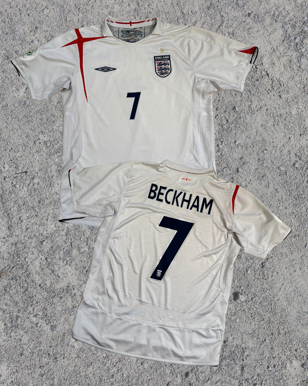 England Trikot Beckham (L)
