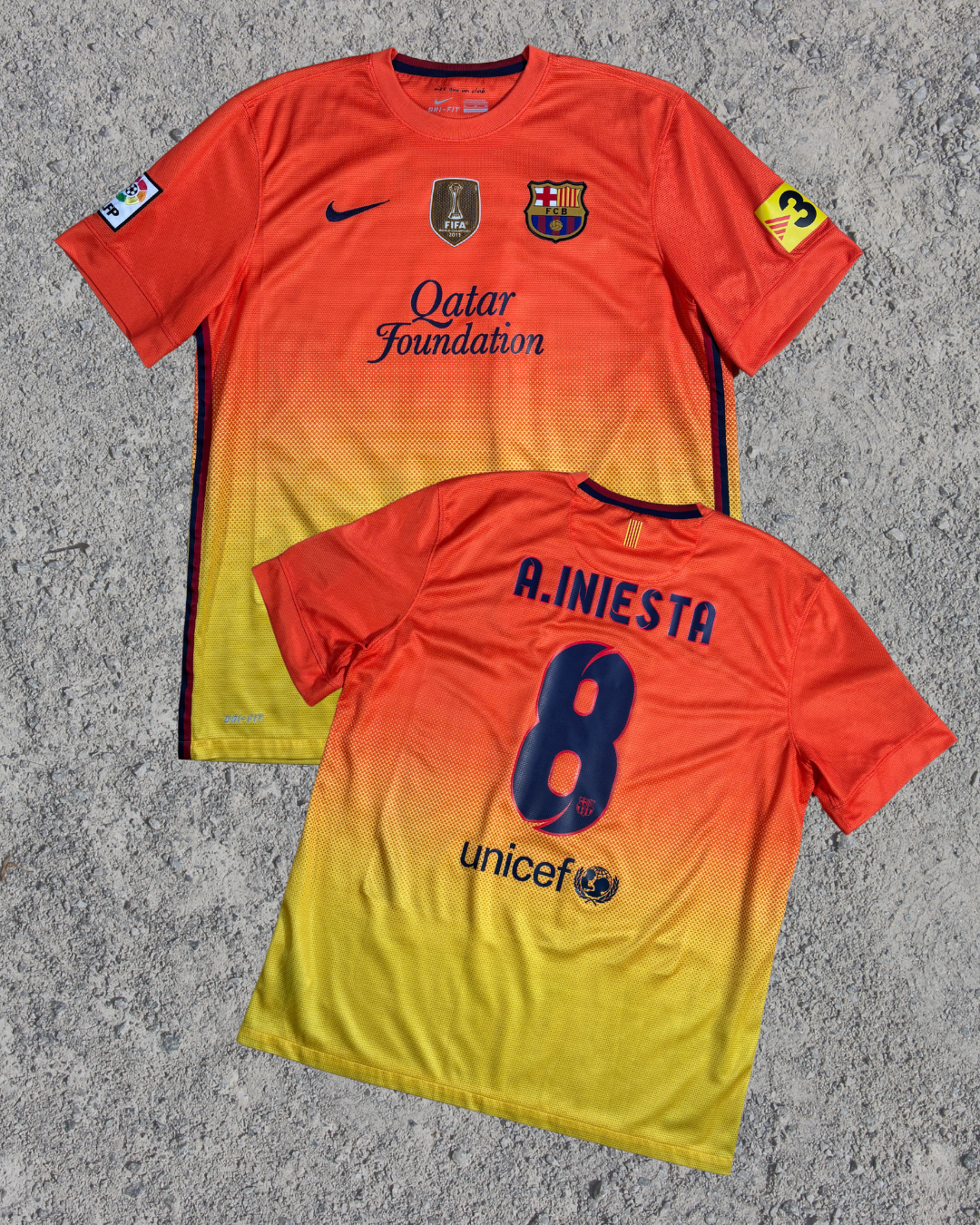 FC Barcelona Trikot Auswärts Iniesta (XL)