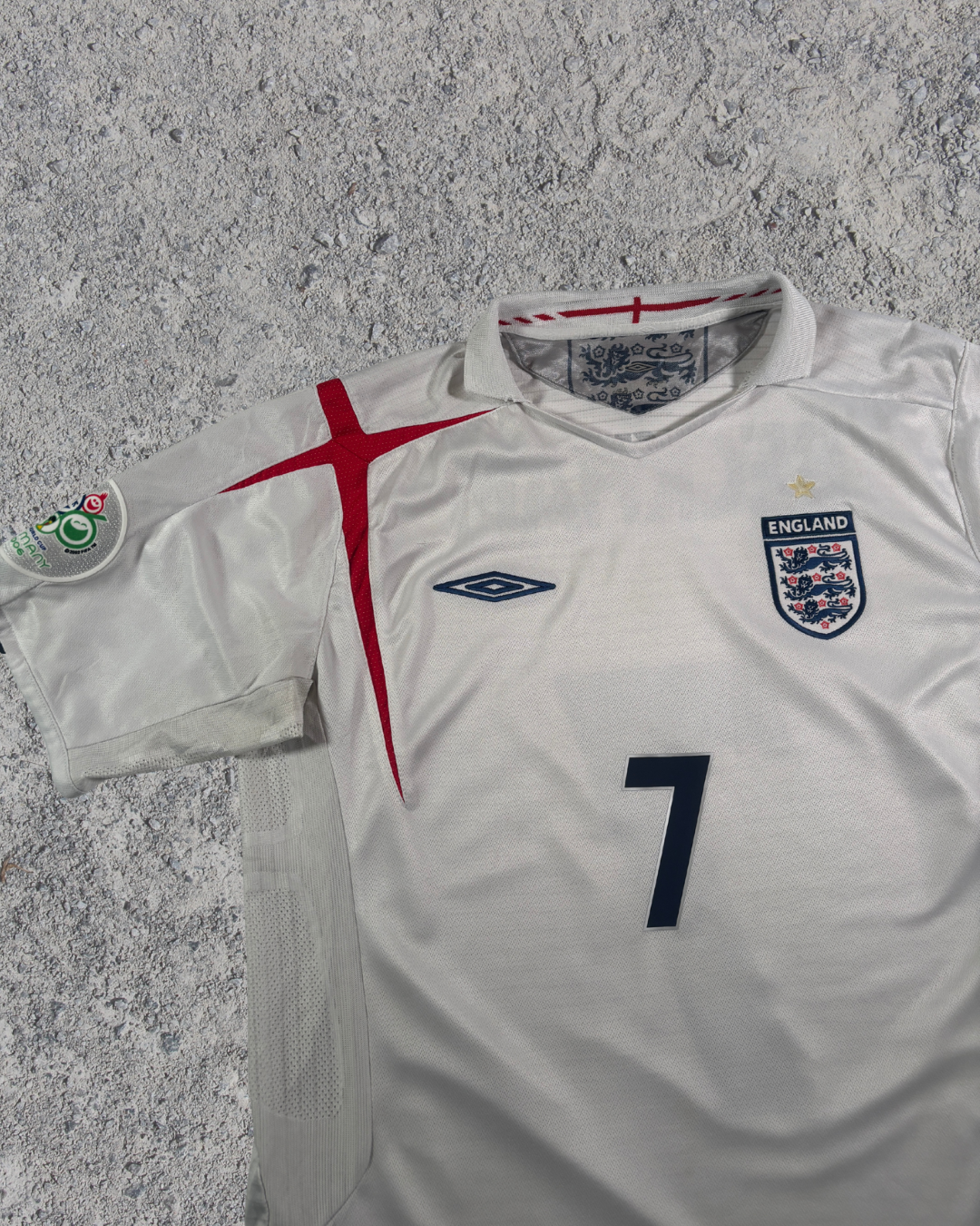 England Trikot Beckham (L) 