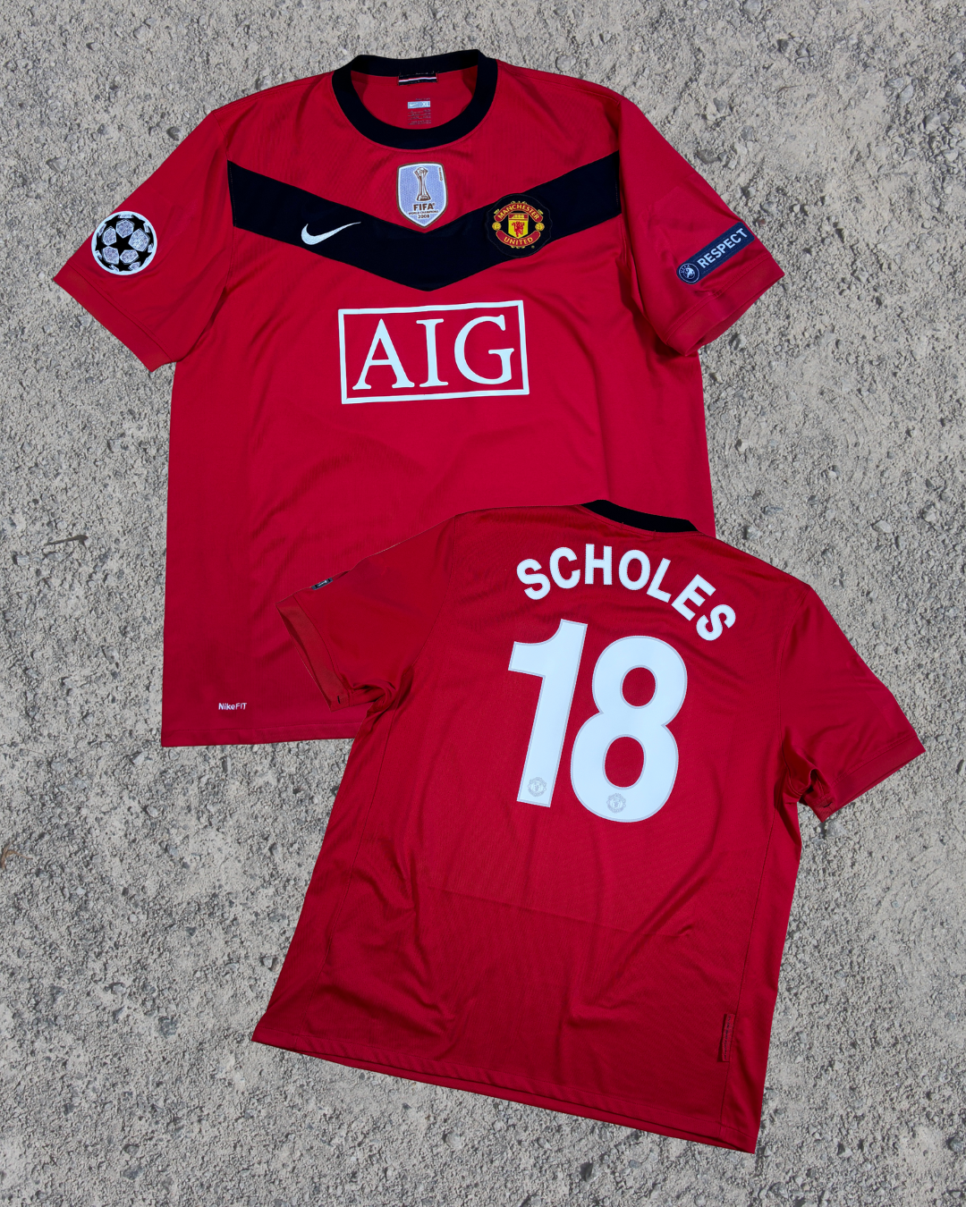 Manchester United Trikot Scholes (XL) 