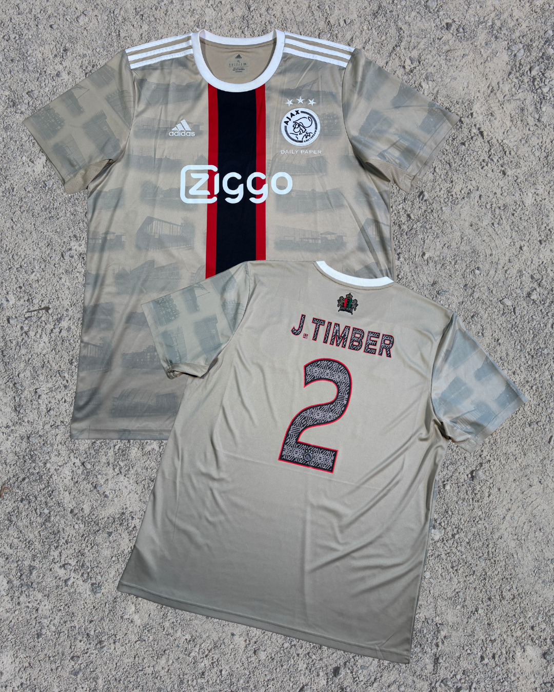 Ajax Amsterdam Sondertrikot Daily Paper Timber (XL)