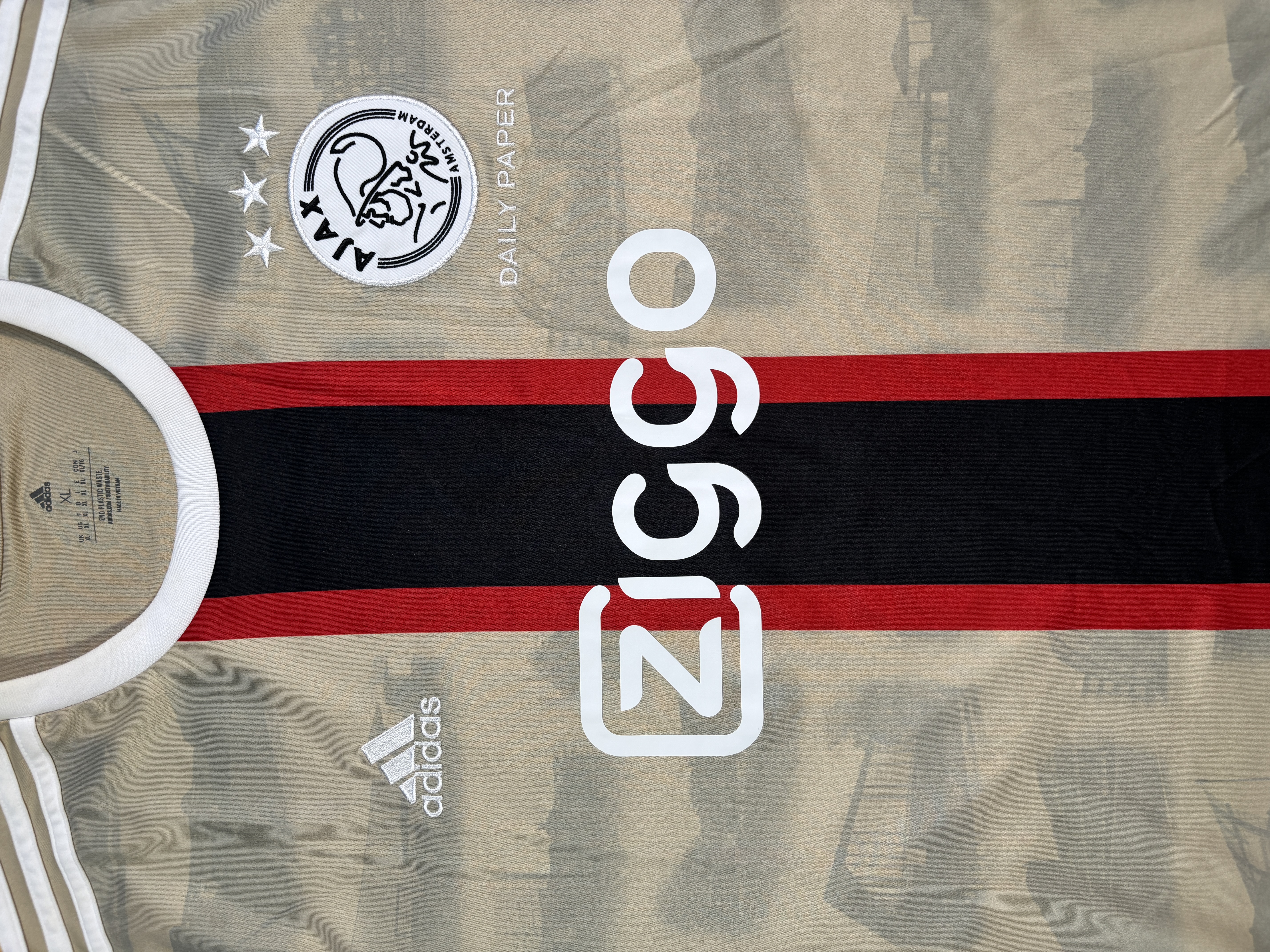 Ajax Amsterdam Sondertrikot Daily Paper Timber (XL)