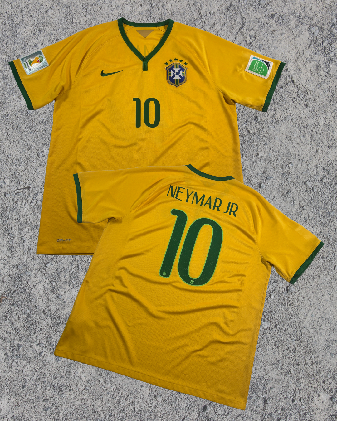 Brasilien Trikot Neymar (L) 