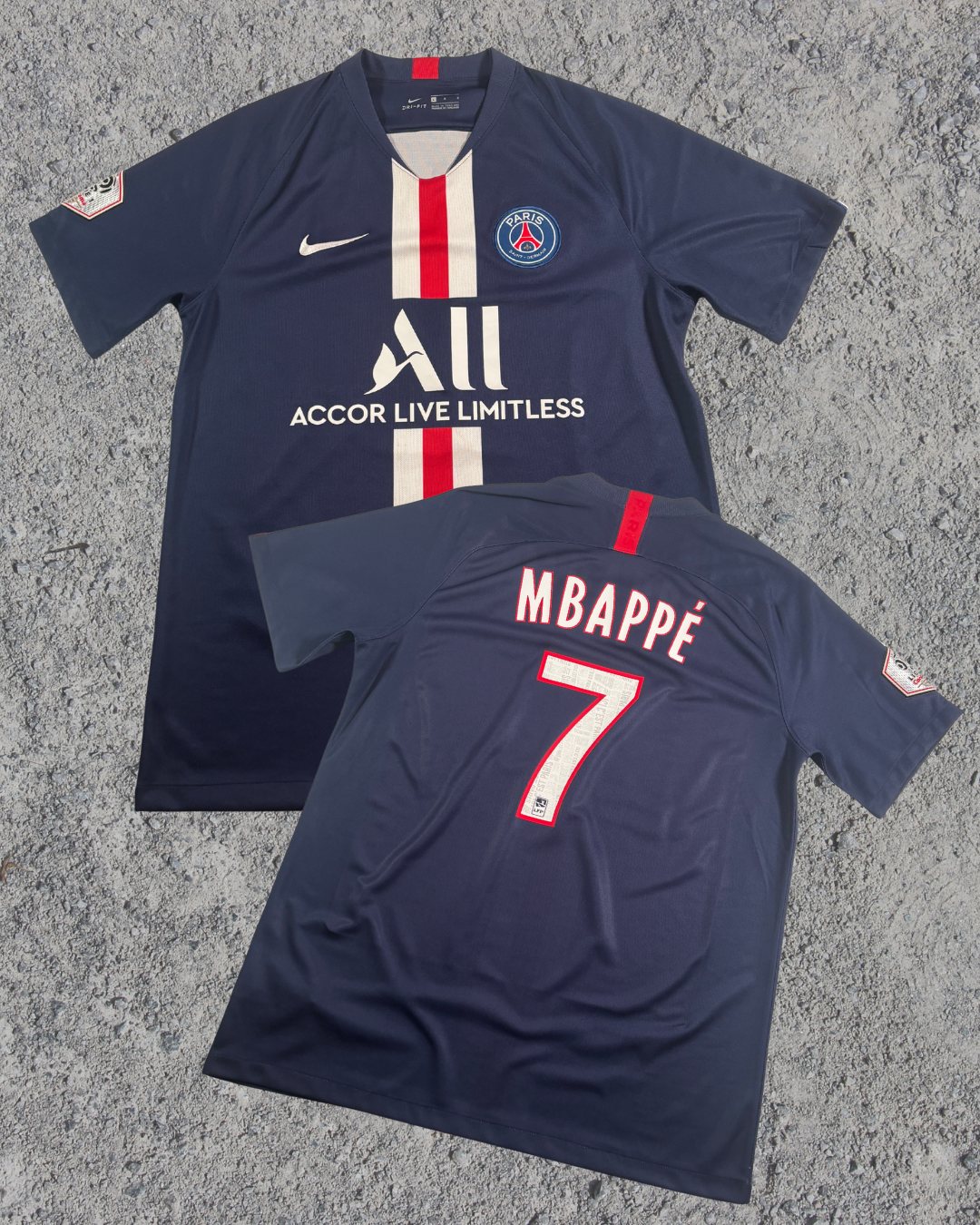 Paris Saint-Germain Trikot Mbappe (L) 