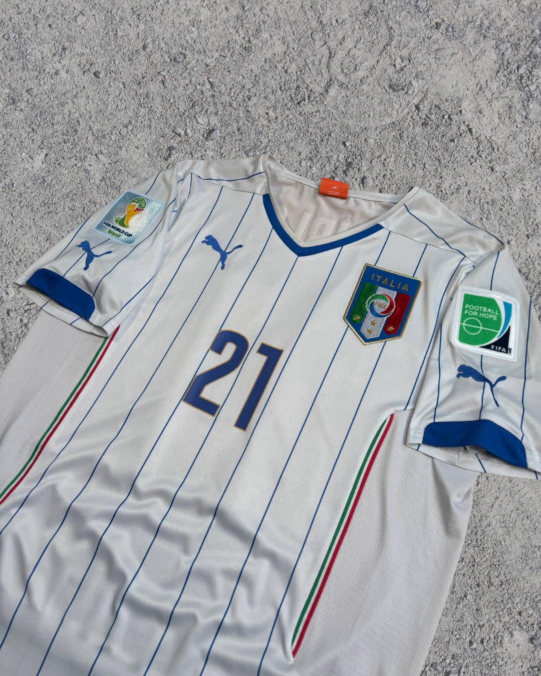 Italien Trikot Auswärts Pirlo (L) 