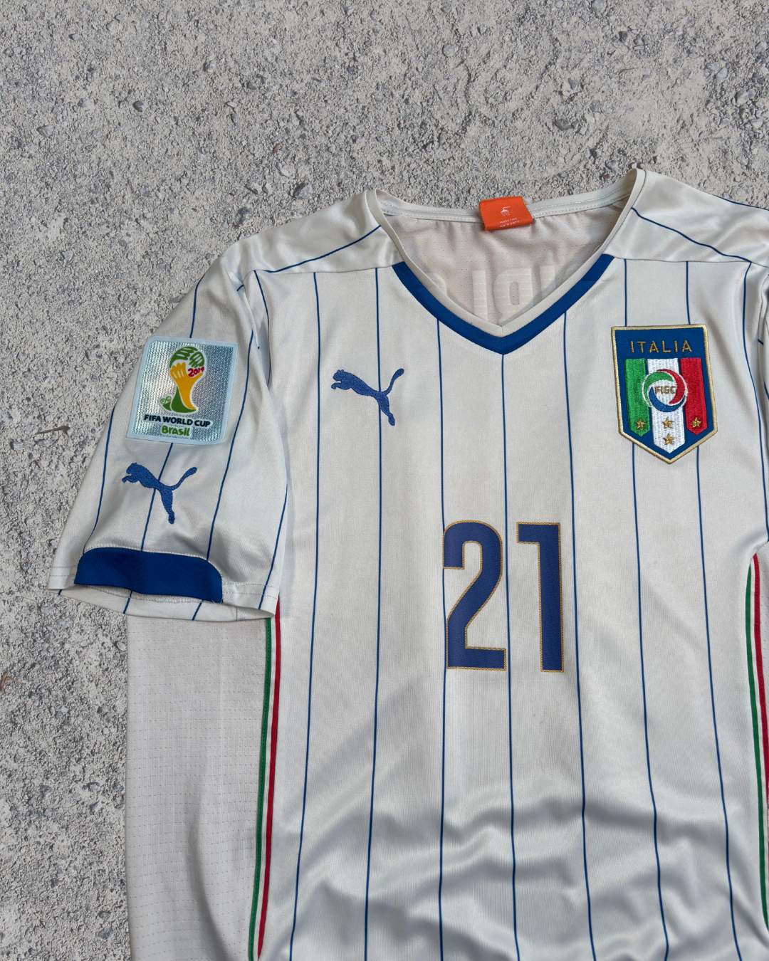 Italien Trikot Auswärts Pirlo (L) 