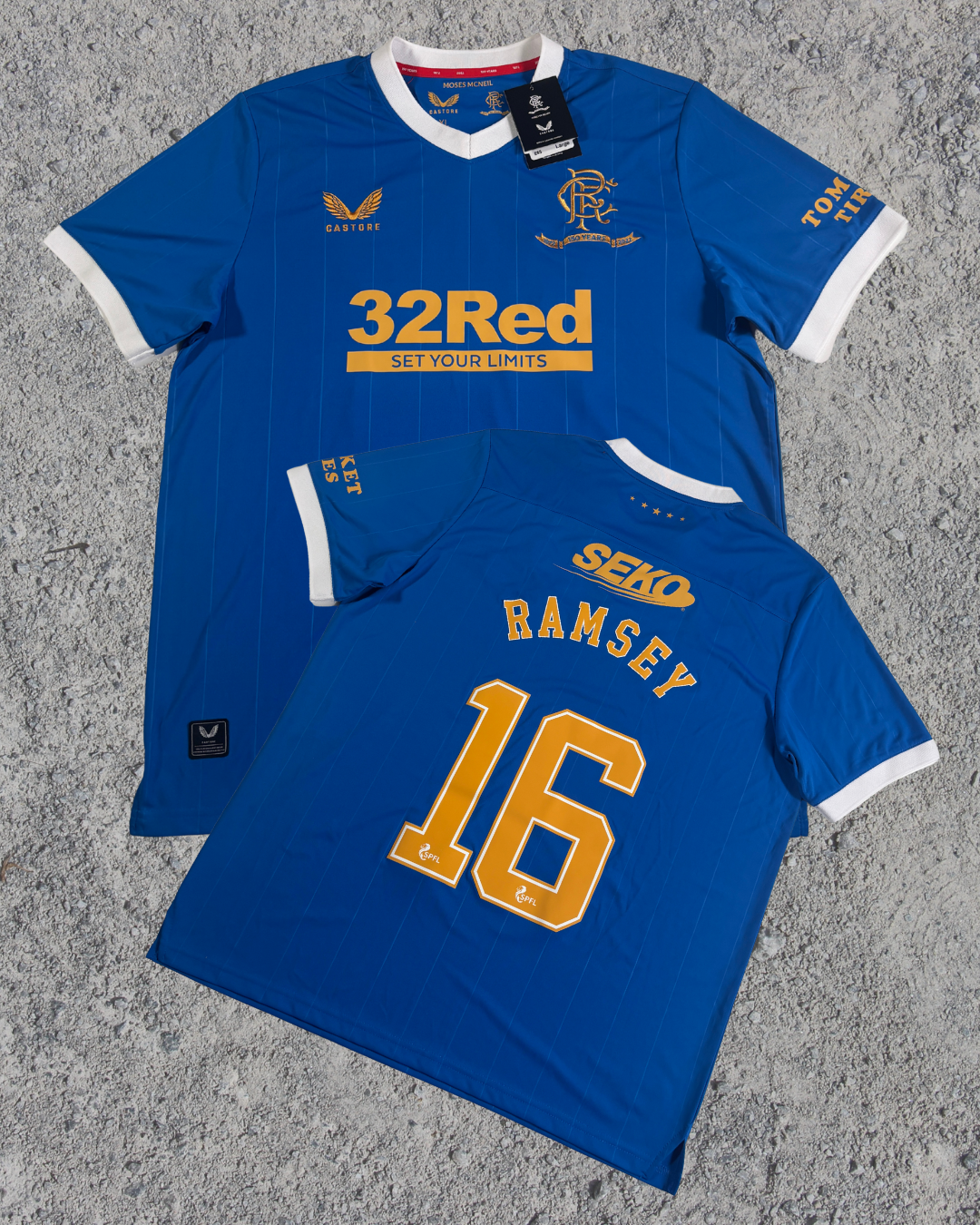 Glasgow Rangers Trikot Ramsey (XL)