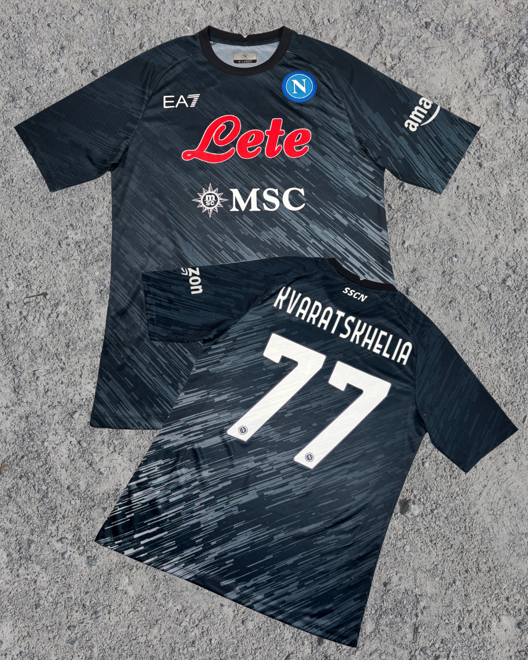 SSC Neapel Trikot Drittes Kvaratskhelia (XL) 