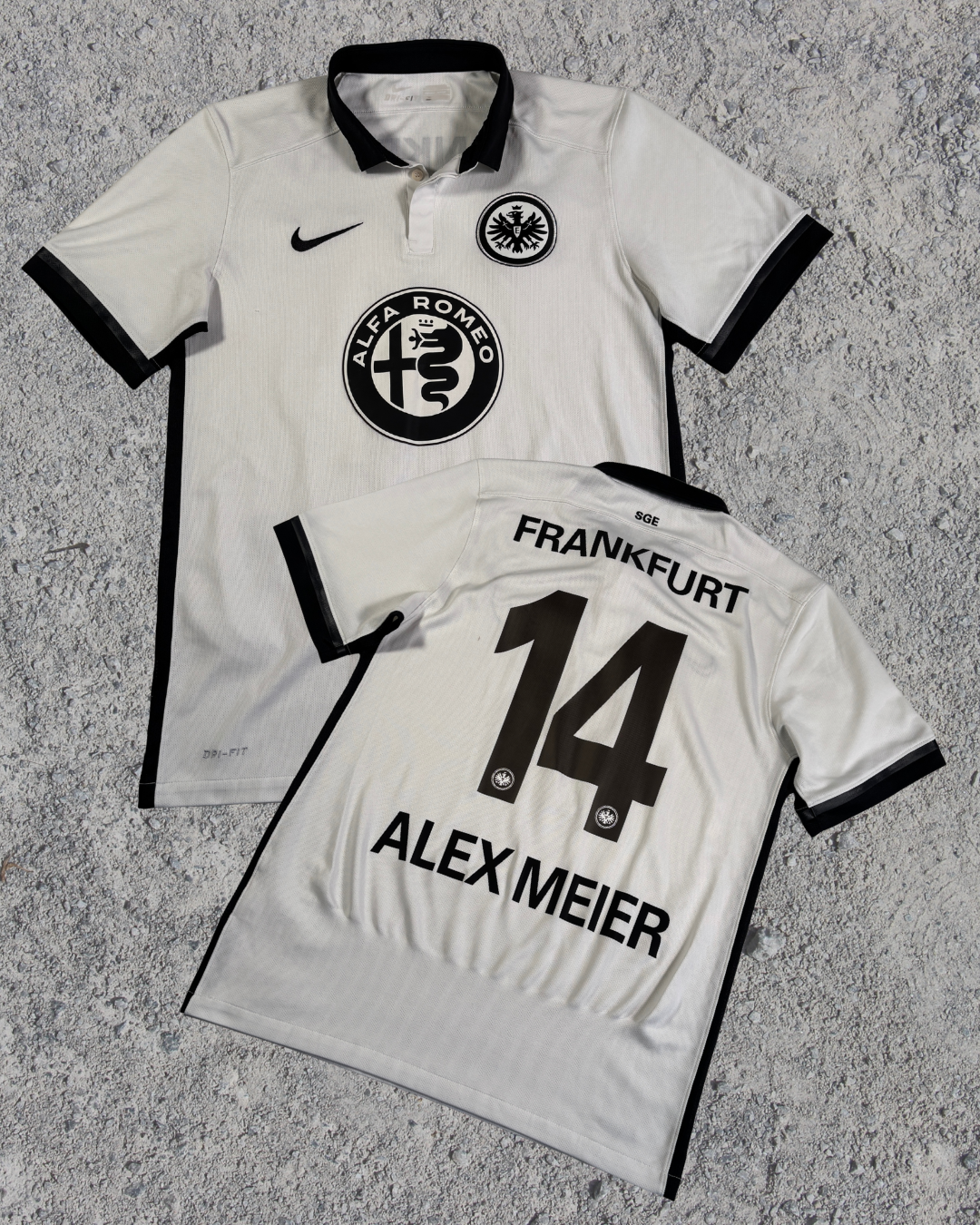 Eintracht Frankfurt Trikot Auswärts Alex Meier (S)