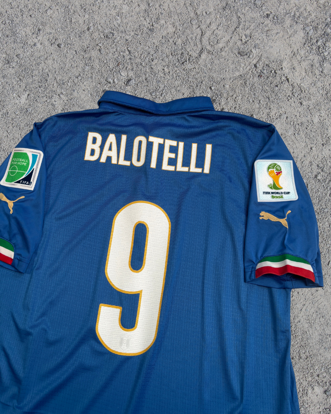 Italien Trikot Balotelli (L) 