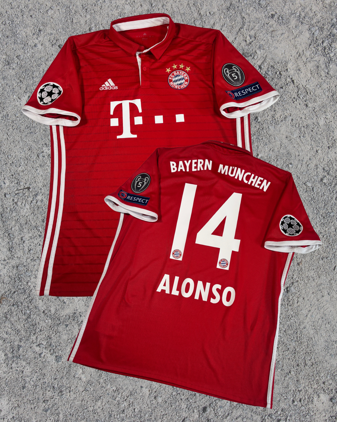 FC Bayern Trikot Alonso (L) 