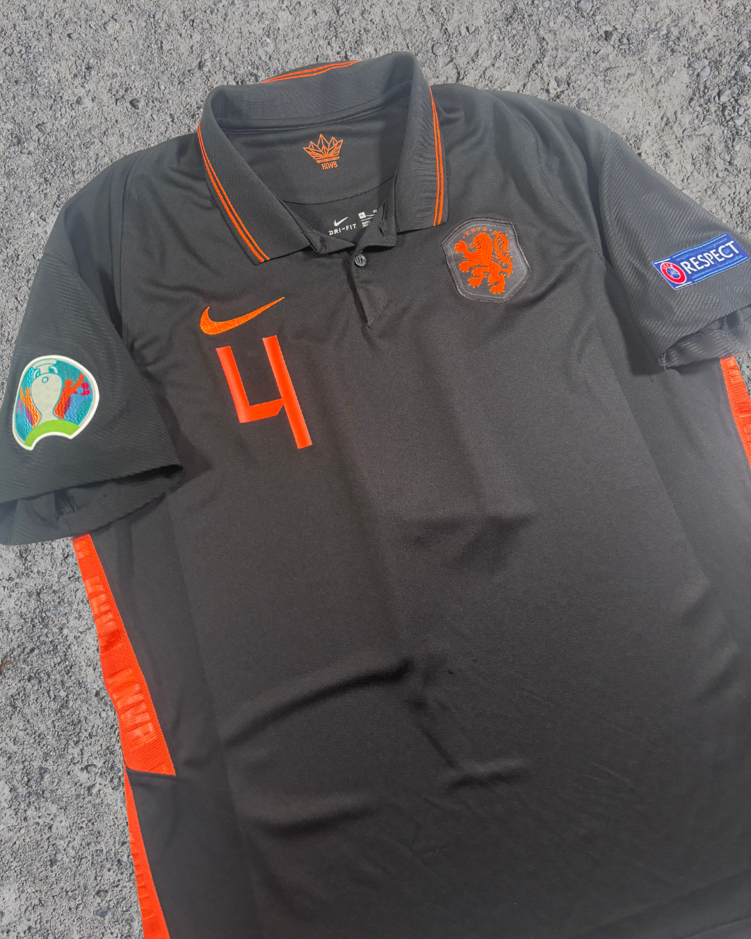 Niederlande Trikot Auswärts Van Dijk (XL) 