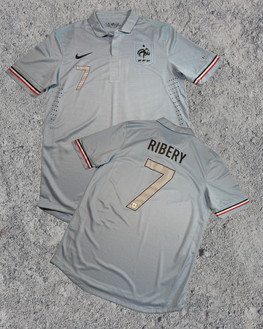 Frankreich Trikot Auswärts Ribéry (L) 