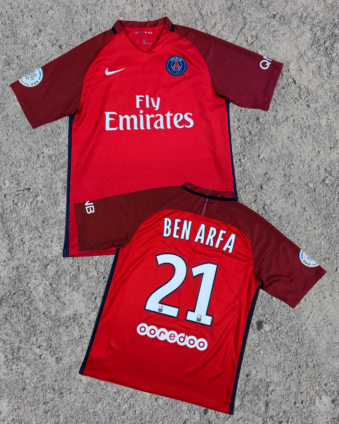 Paris Saint-Germain Trikot Auswärts Ben Arfa (L) 