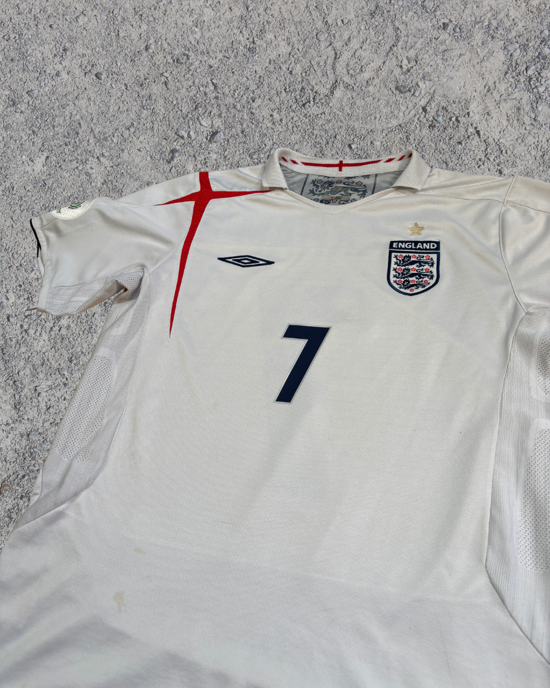 England Trikot Beckham (L)