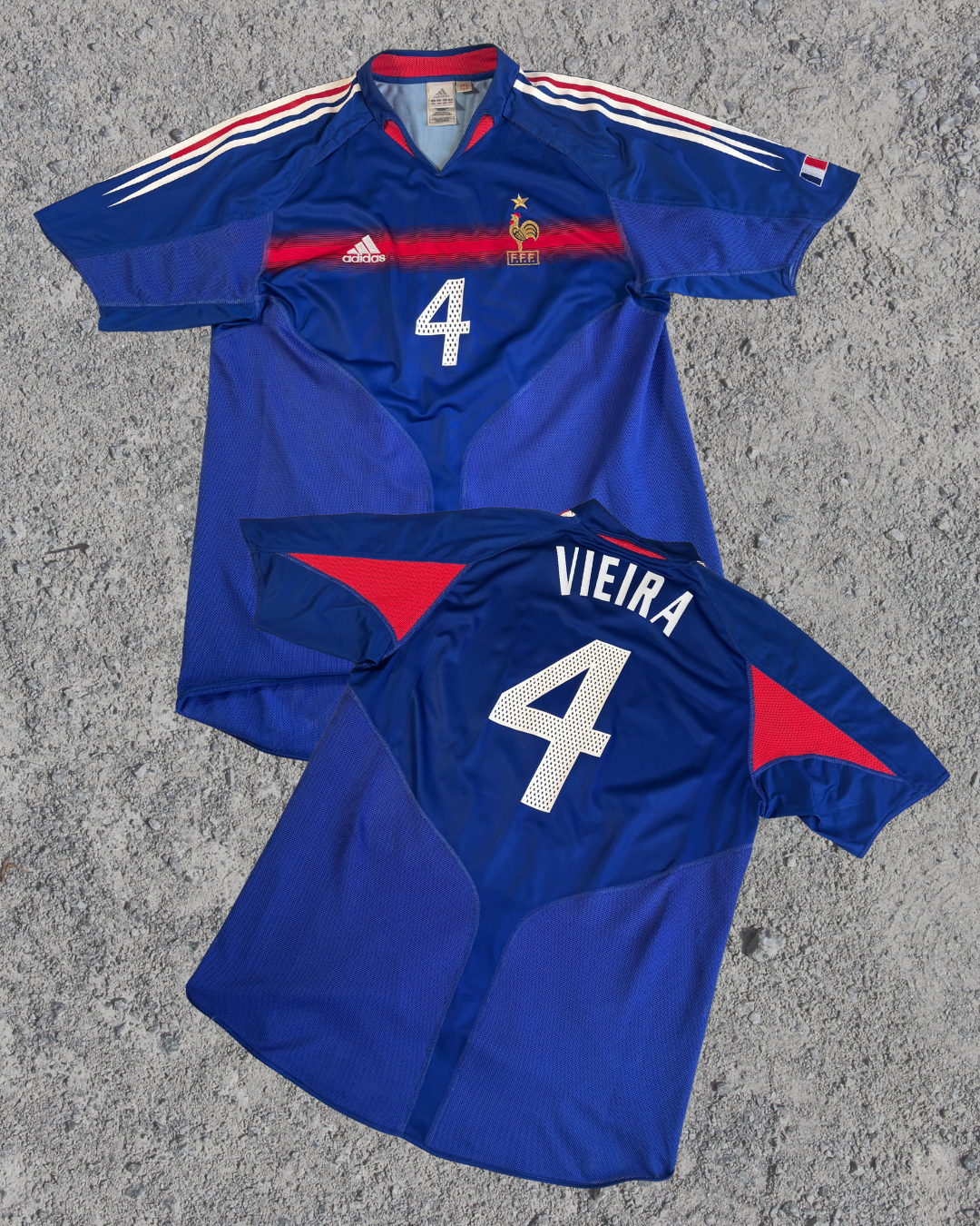 Frankreich Trikot Vieira (L) 
