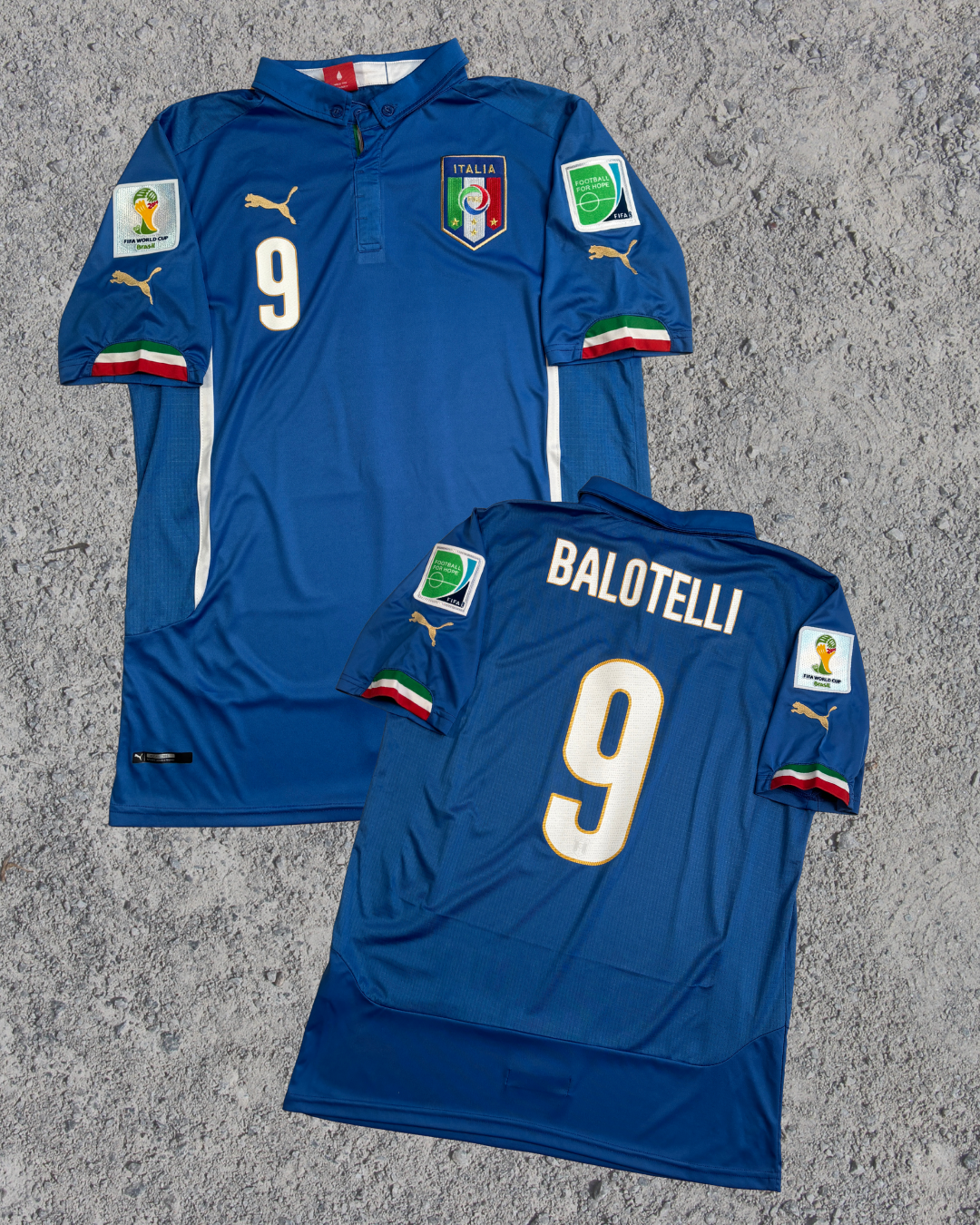 Italien Trikot Balotelli (L) 