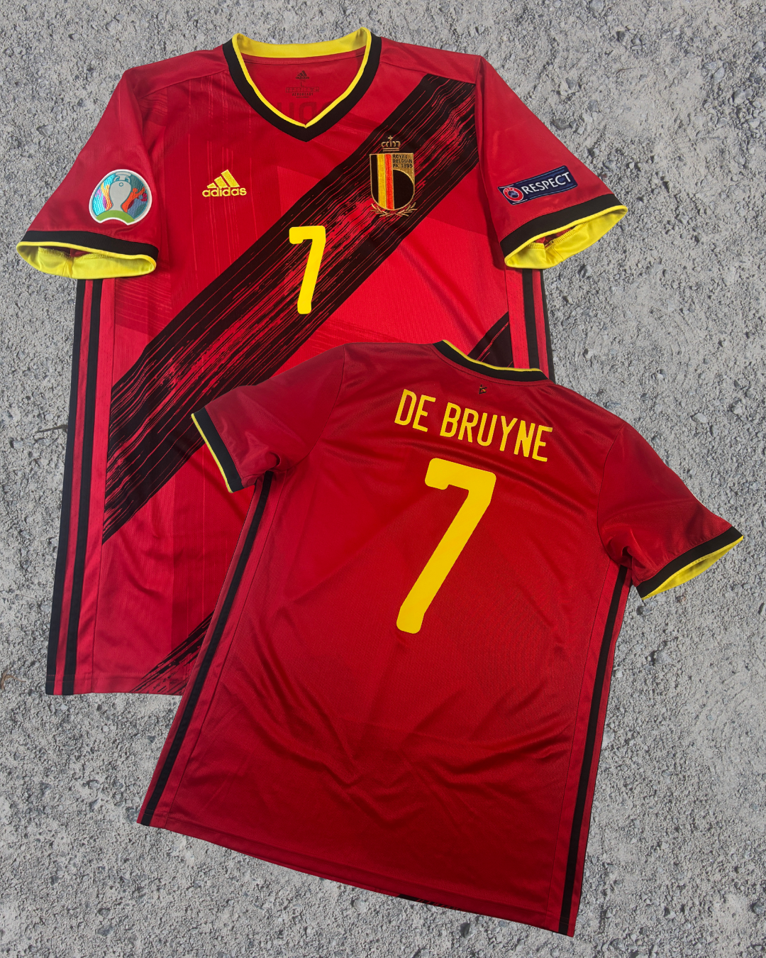 Belgien Trikot De Bruyne (L)