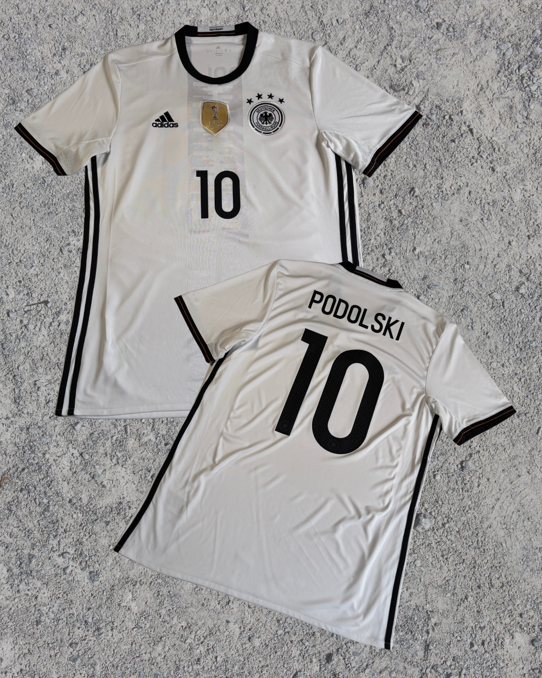 Deutschland Trikot Podolski (L) 