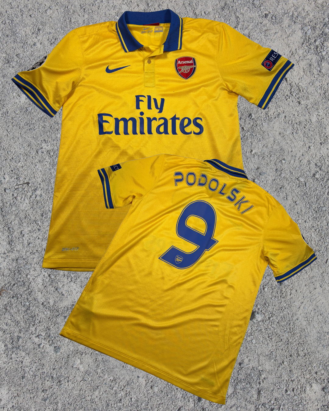 Arsenal Trikot Auswärts Podolski (M)
